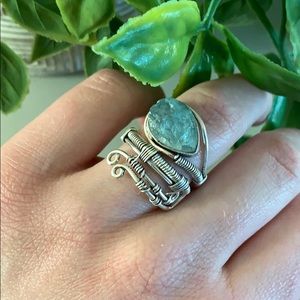 Sterling Silver Adjustable Ring